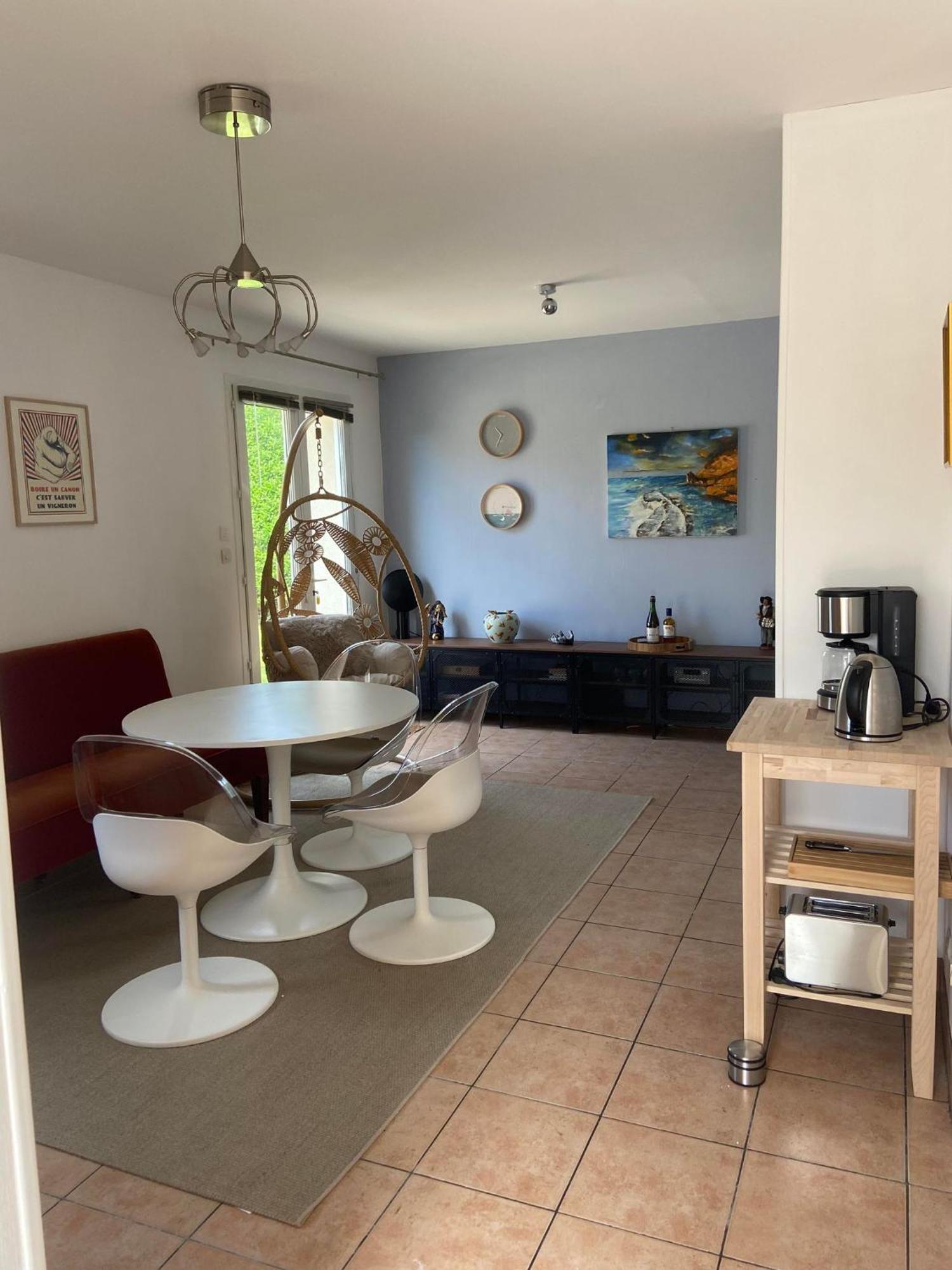 L'Ocean, Maison Avec Jardin Clos Tracy-sur-Mer Luaran gambar